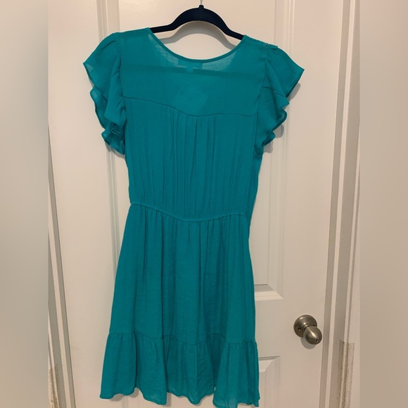 Vibrant blue dress - Picture 2 of 3